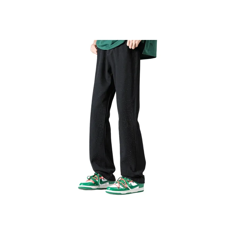 Aolx Jeans Unisex Black-0