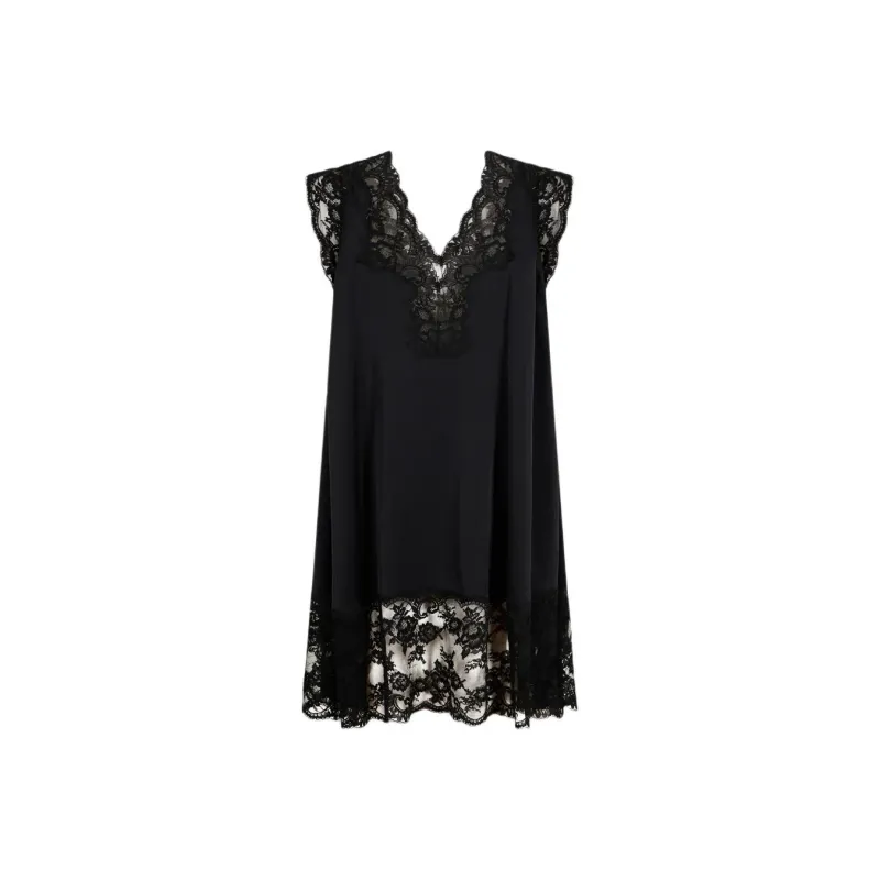 Rabanne Lace Satin Dress-1