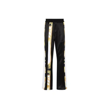VERSACE Knitted Sweatpants Men's Black
