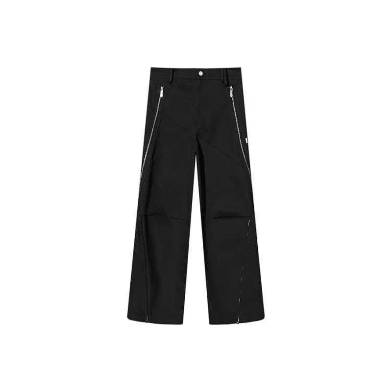 ATTEMPT Cargo Pants Men Black-0