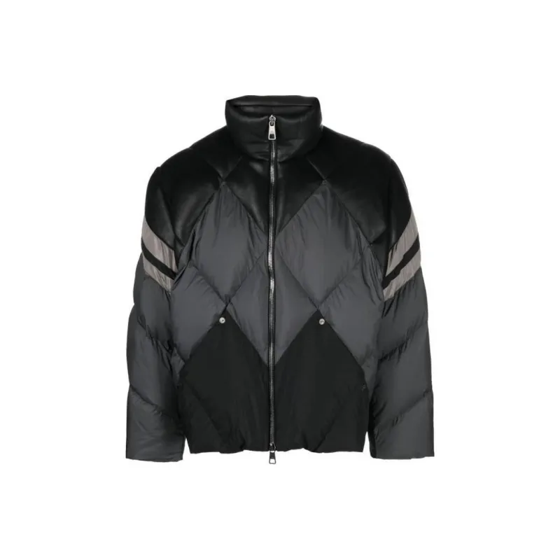 Neil Barrett Modernist Bomber Jacket Jackets Coats Men's Black-0