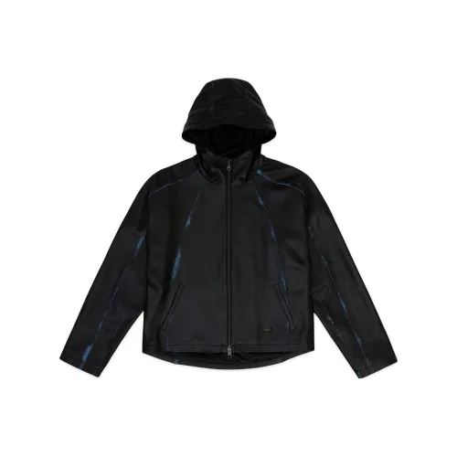 ADER ERROR FW23 Leather Jacket Men's Black