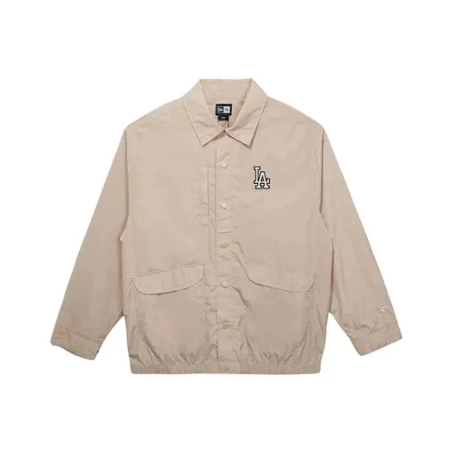 New Era Los Angeles Dodgers Jackets Unisex Khaki