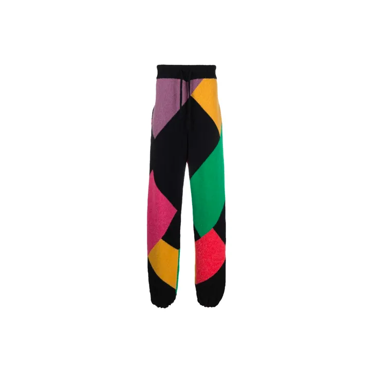 PALM ANGELS X Missoni Sport Colour Block Knitted Track Pants-0
