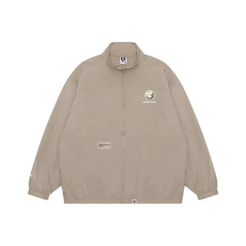 Aape Logo appliqué Zip up Jacket-7