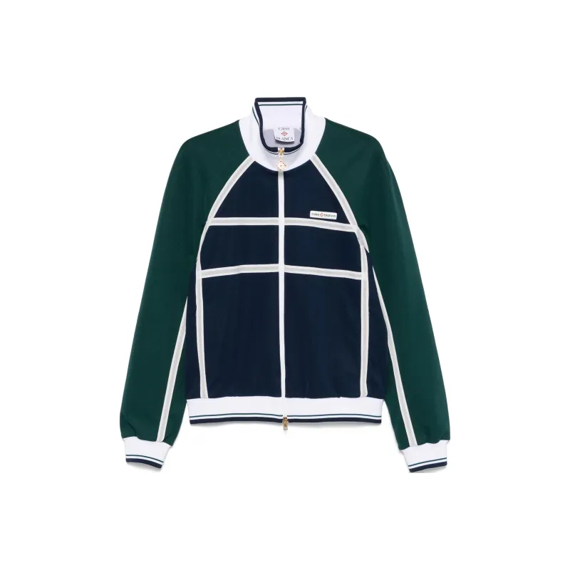 CASABLANCA Mesh Tape Track Jacket-0