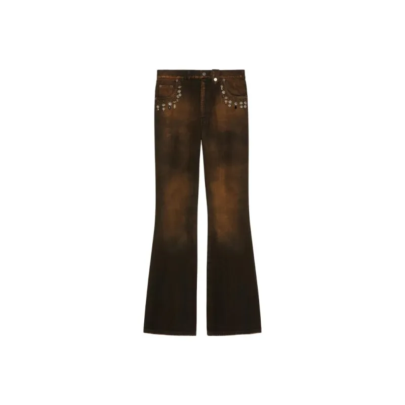 GUCCI Jeans Men Brown-0