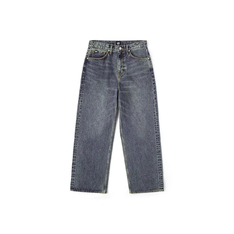 Lee FW24 Jeans Unisex Medium Dark Blue-0