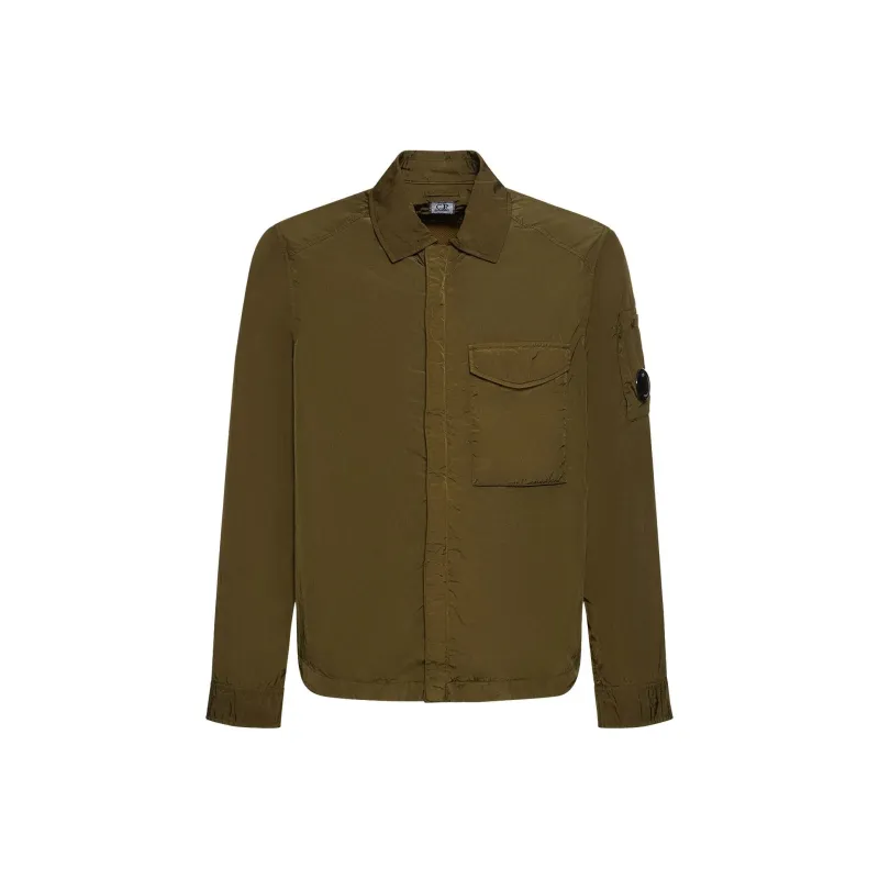 C.P.Company Chrome R Long Sleeved Overshirt-0
