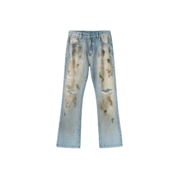 XINYINSU Jeans Unisex Blue