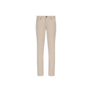 EMPORIO ARMANI J06 Comfort Stretch gabardine Slim fit Trousers