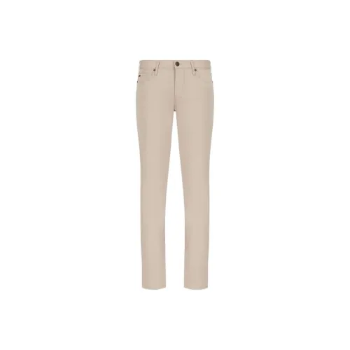 EMPORIO ARMANI J06 Comfort Stretch gabardine Slim fit Trousers