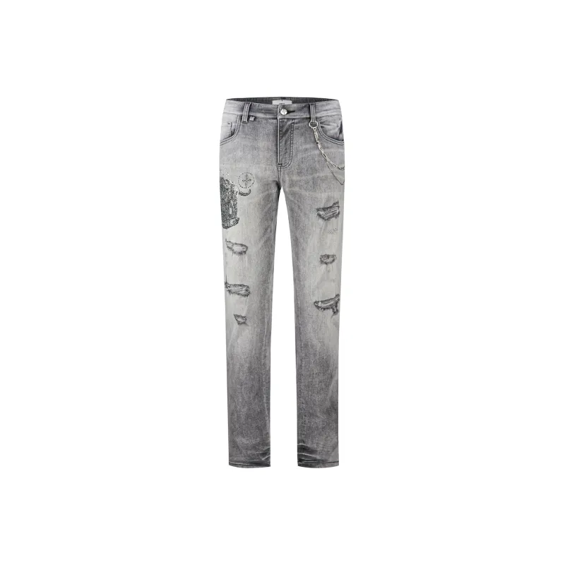 23R+ Jeans Men Gray-0