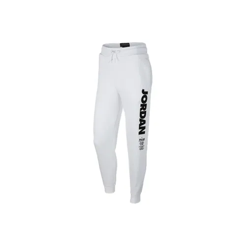 JORDAN Sport Knitted Sweatpants Men White