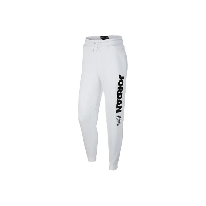 Jordan Sport Knitted Sweatpants Men White-0