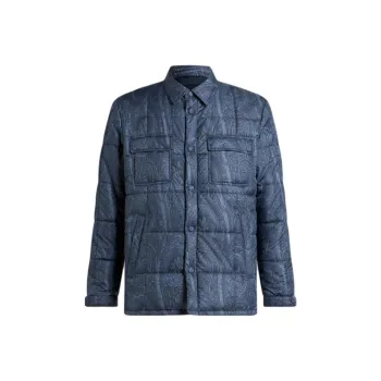 ETRO Grosgrain Quilted Overshirt