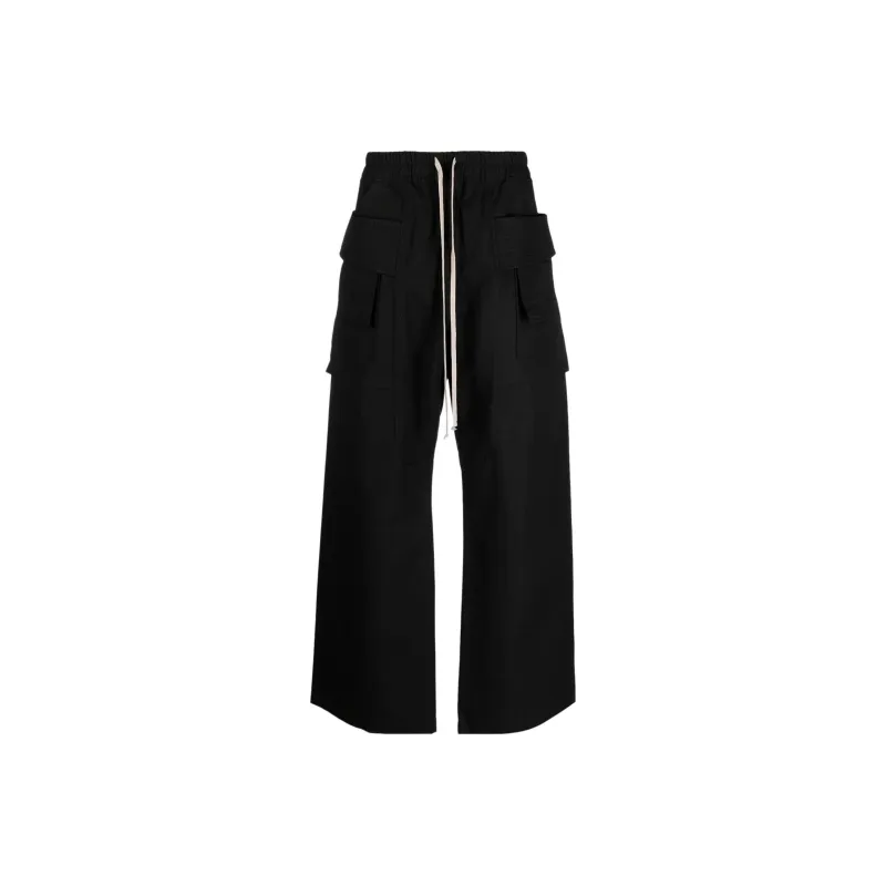 Rick Owens DRKSHDW SS23 Cargo Pants Men Black-0