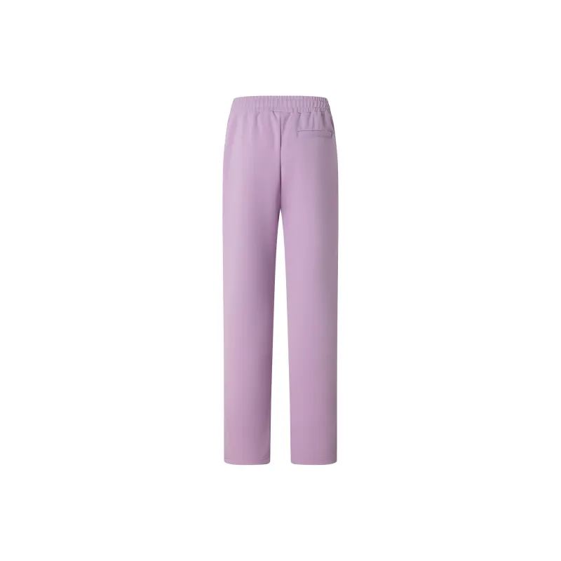 Nerdy Knitted Sweatpants Unisex Light Purple-0
