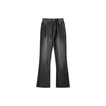 YOUSHIQI Jeans Unisex Black