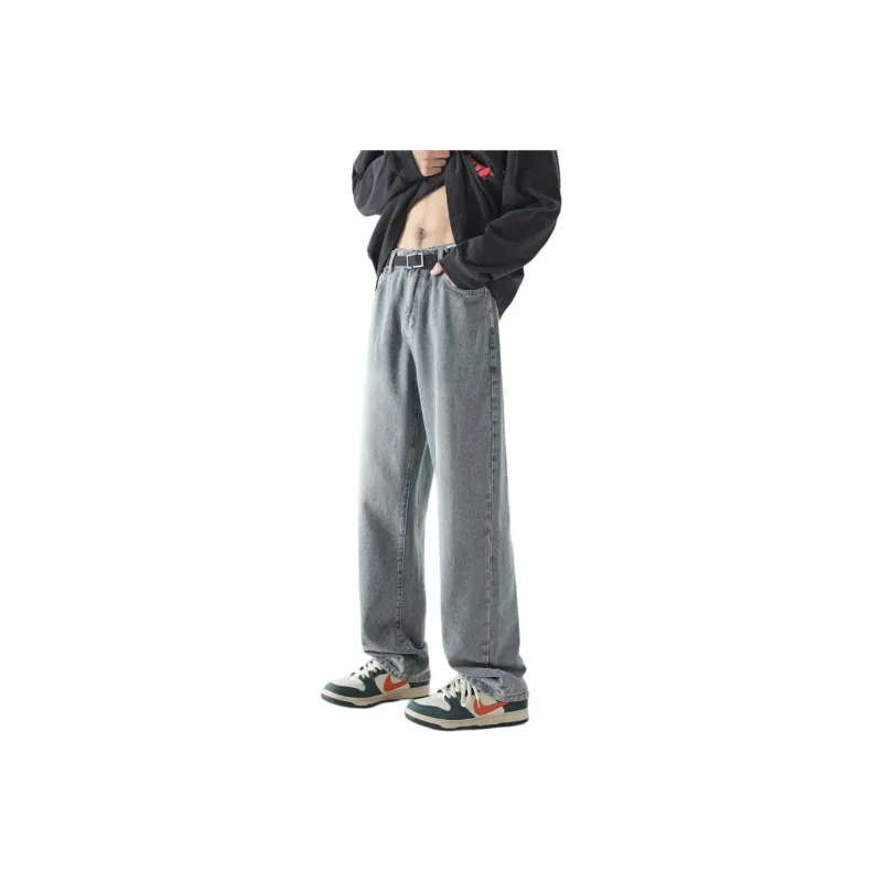 WELTER EXPERIMENT Jeans Unisex Black Gray Color-24