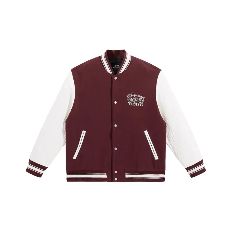 PEACEBIRD MEN Jackets Men Dark Red 1-0