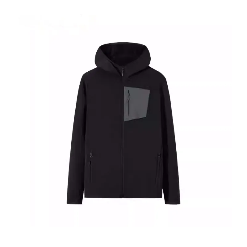 Anta Jackets & Coats Men's Basic Black/Castle Gray-0