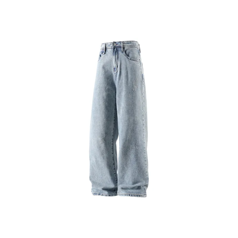 A.X.S.K Jeans Unisex Nostalgic Blue-0