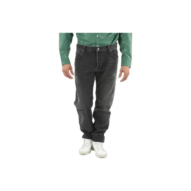 BALMAIN Jeans Men Black-0