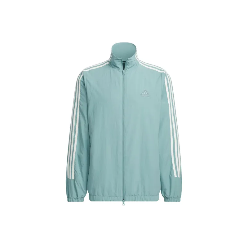 Adidas 3 Stripes Jacket Unisex Cyan-0