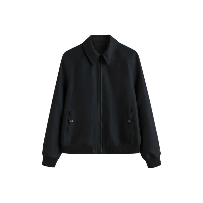 Hacikis Jackets Coats Men's Black-0