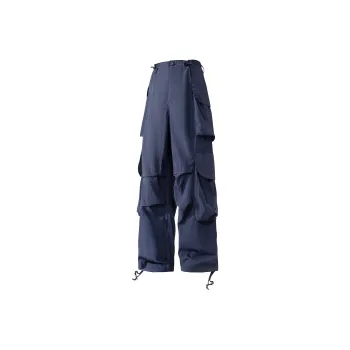 JIPIAO Cargo Pants Unisex Royal Blue