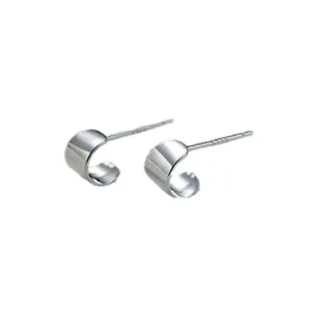 QUIET LOVE S925 Silver Stud Earrings Women's