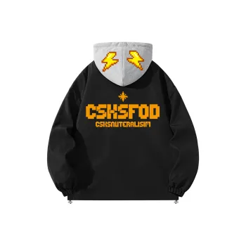 CSKS Jackets Coats Unisex Black