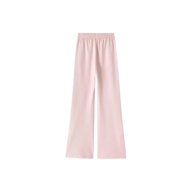 Mu Xiao Xin Casual Pants Women's Pink-3
