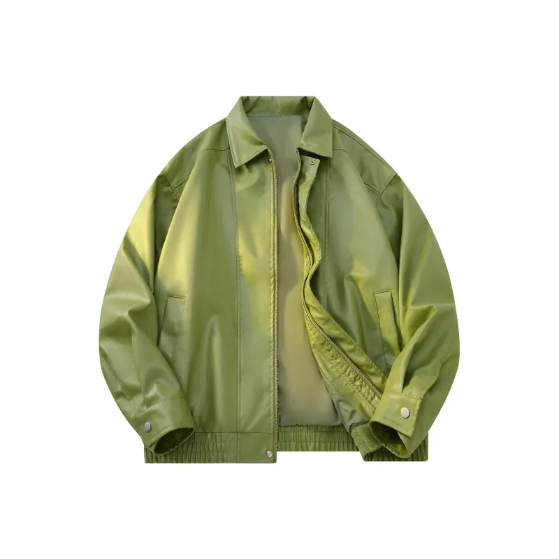 GDRX Leather Jacket Coat Unisex-0