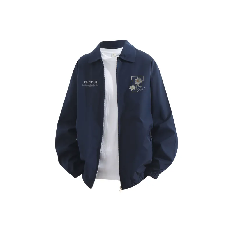 FASTFISH Jackets Coats Unisex Black-7