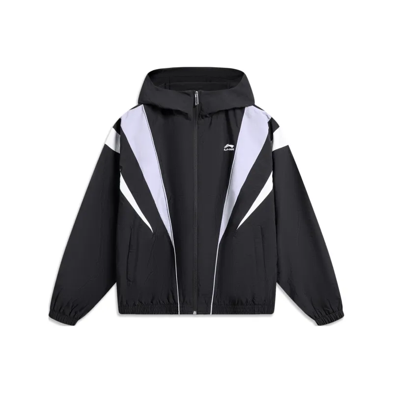 LiNing Sports Life Collection Trench Coat Men's Black-0