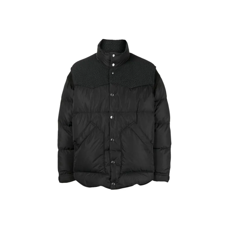 UNDERCOVER Panelled Puffer Jacket-0