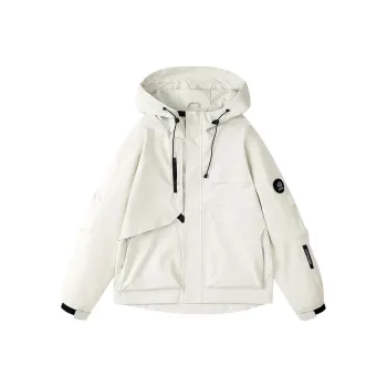 DBD WH Jackets Coats Unisex Light Beige White