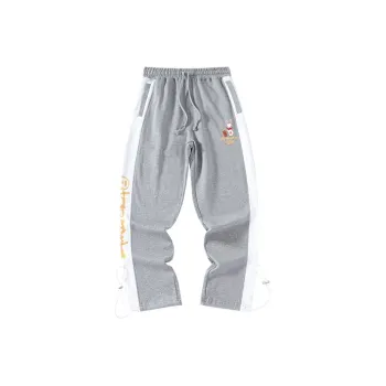 LAMLICKA Knitted Sweatpants Unisex Heather Gray