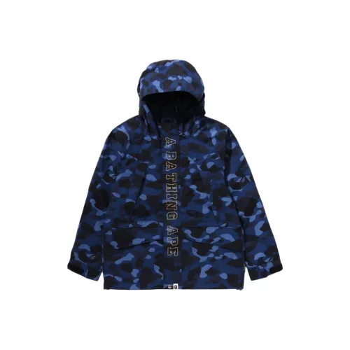 A BATHING APE Color Camo Snowboard Jacket SS24