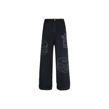 Xmithie Straight Fit Jeans Unisex Black