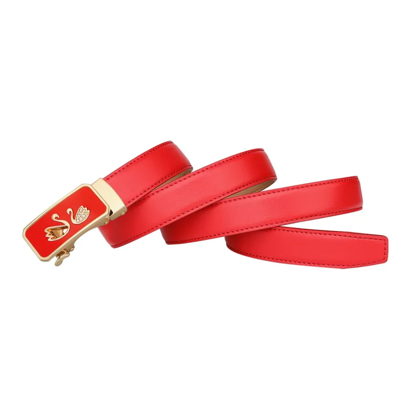 CATELLES Cow Split Leather Belts Women's 2.4cm-17