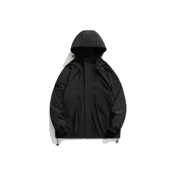 Premier 55 Jackets Unisex Black Fleece Lined