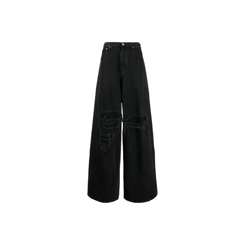 Vetements Jeans Men Black-0