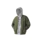 Green+Light Gray Sweatshirt