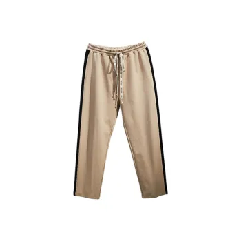 RICKYOUNG Casual Pants Unisex Khaki
