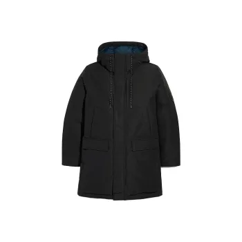 COACH Parka Coats Men Black