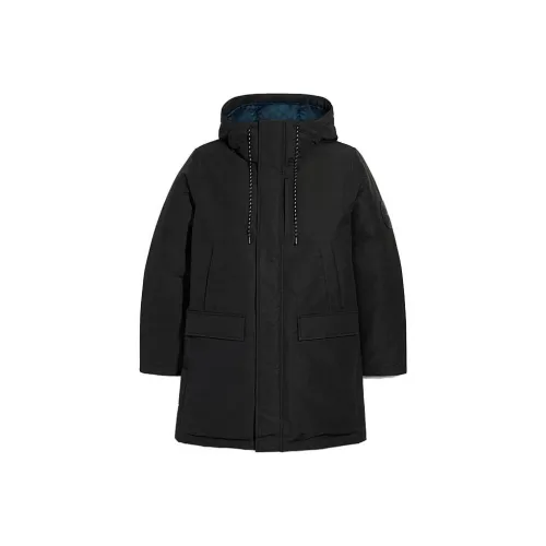 COACH Parka Coats Men Black