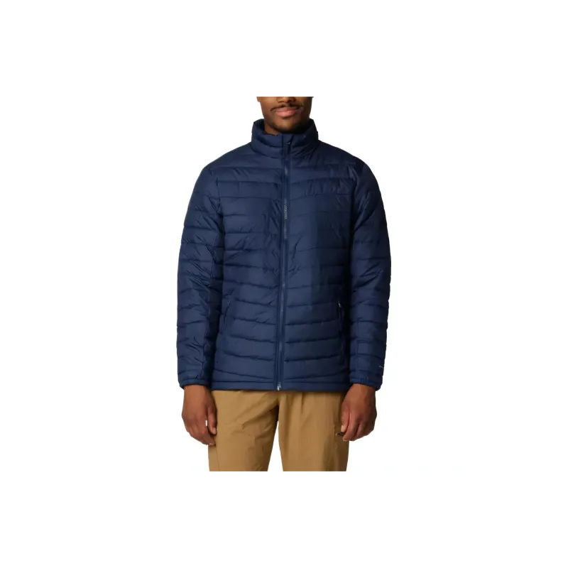 Columbia Slope Edge Jacket Men's University Marine-0